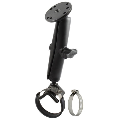 RAM Mount Strap Mount w/Long Arm & Round Base