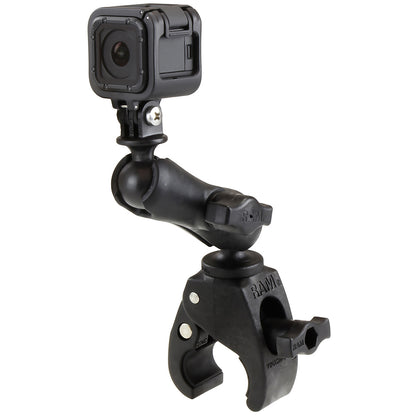 RAM Mount Small Tough-Claw Mount w/Custom GoPro Hero Adapter