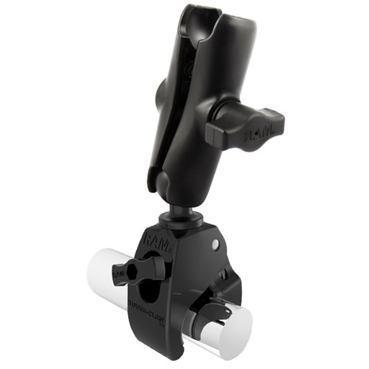 RAM Mount 1" Ball Standard Length Double Socket Arm w/Medium Tough-Claw Base