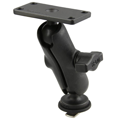 Ram Mount RAM 1" Ball Mount with Track Ball Base  1.5" x 3" Plate for the Humminbird Helix 5 ONLY