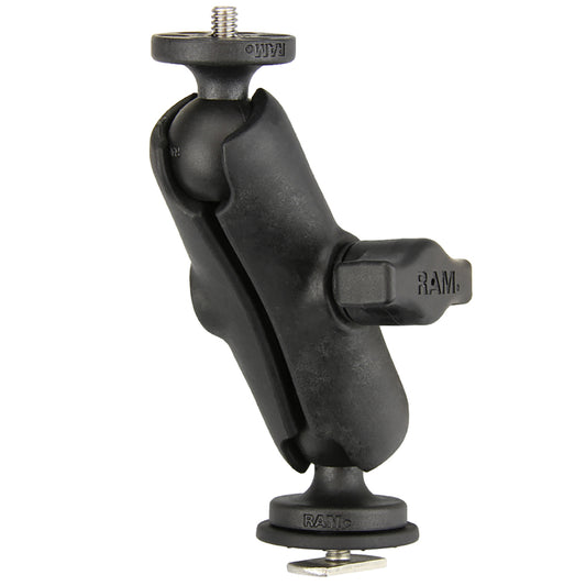 Ram Mount Track Ball Mount with 1/4"-20 Threaded Adapter for Action Cameras