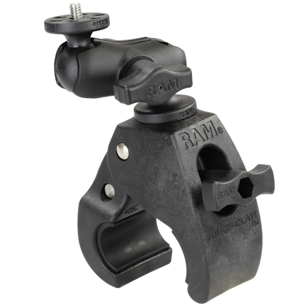 RAM Mount Medium Tough-Claw w/Short Arm 1/4"-20 Stud