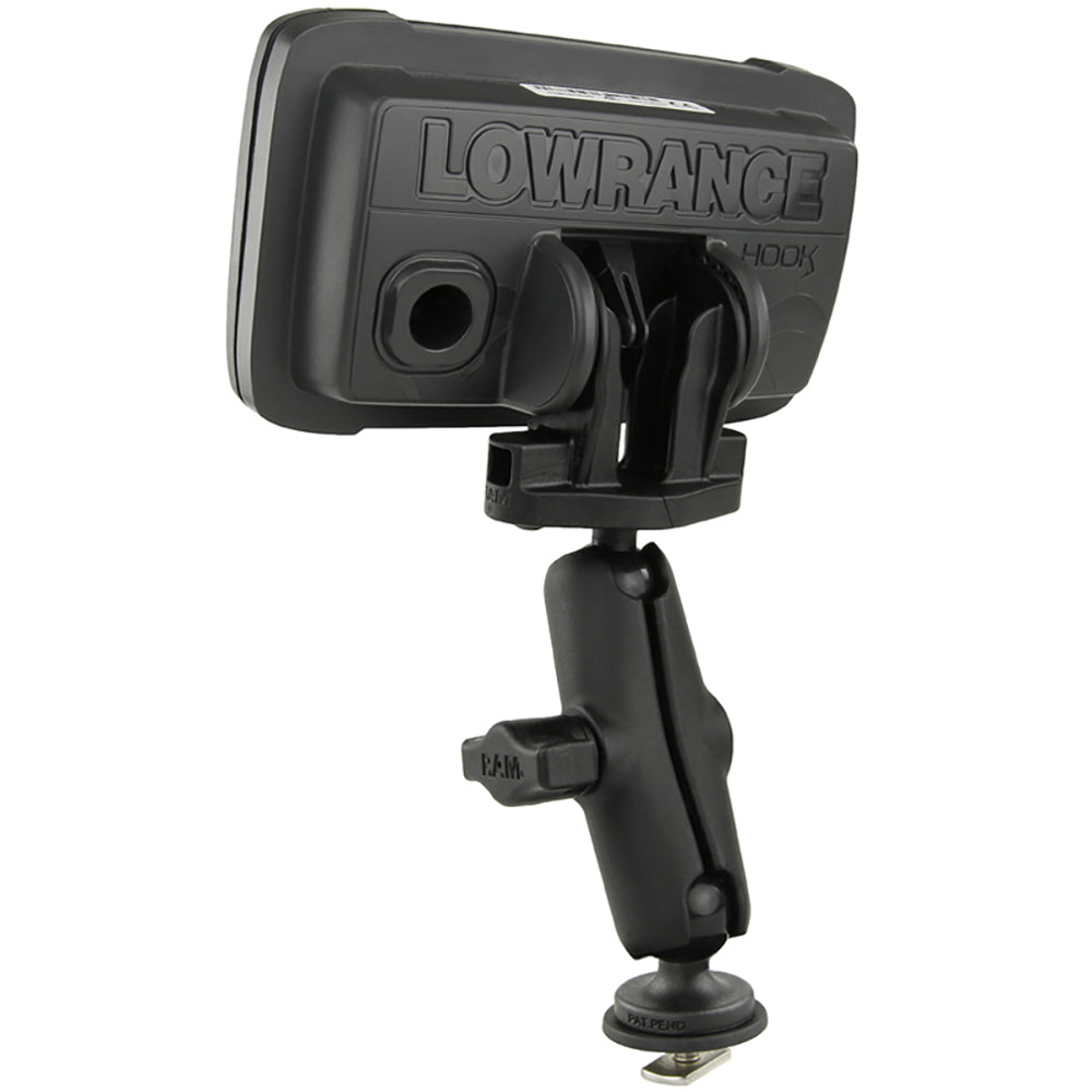 RAM Mount Fishfinder Mount f/Lowrance Hook2Series - 1" Track Mount