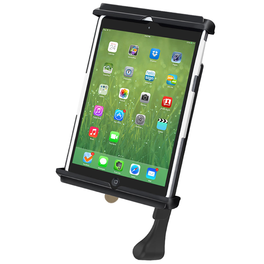 RAM Mount Tab-Lock Locking Cradle f/Apple iPad mini 1-3 w/Case, Skin  Sleeve