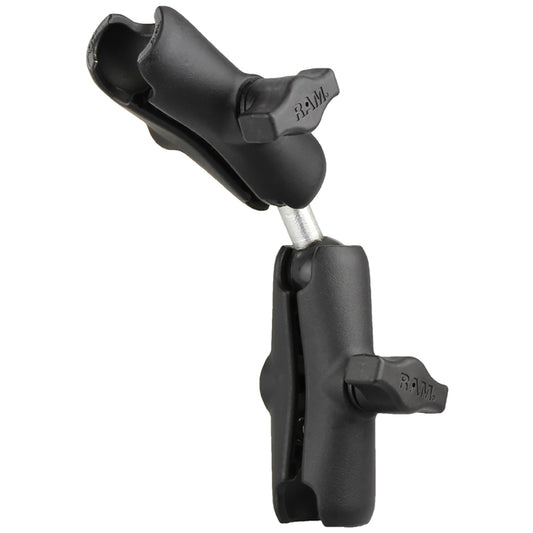 RAM Mount Double Socket Arm w/Dual Extension  Ball Adapter