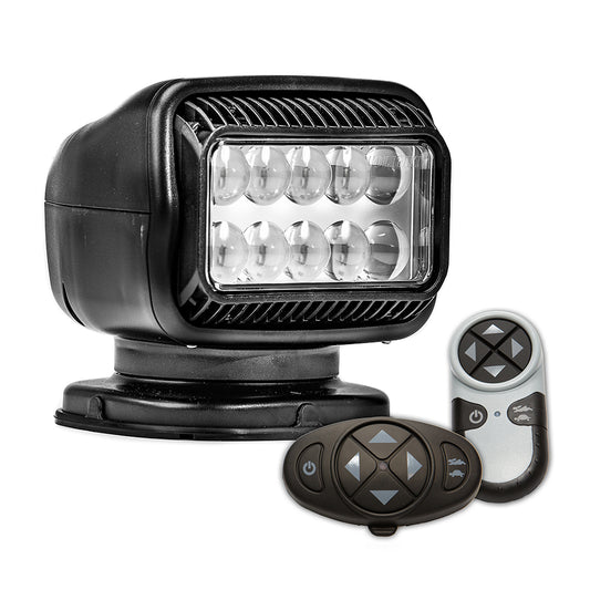 Golight Radioray GT Series Permanent Mount - Black LED - Wireless Handheld  Wireless Dash Mount Remotes