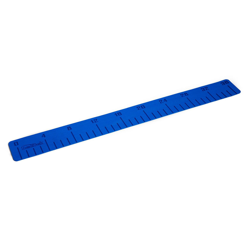 SeaDek 36" Fish Ruler - Bimini Blue w/SeaDek Logo