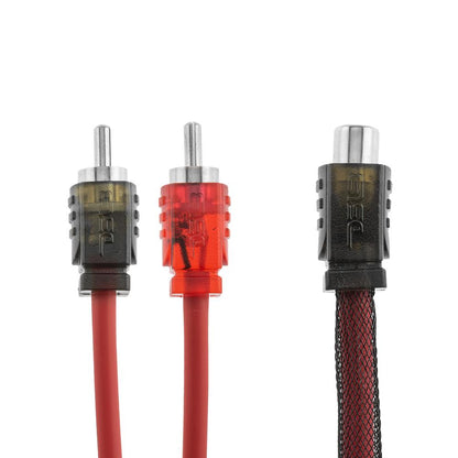 DS18 Advance Ultra Flex RCA Y Connector Cable- 1 Female to 2 Male