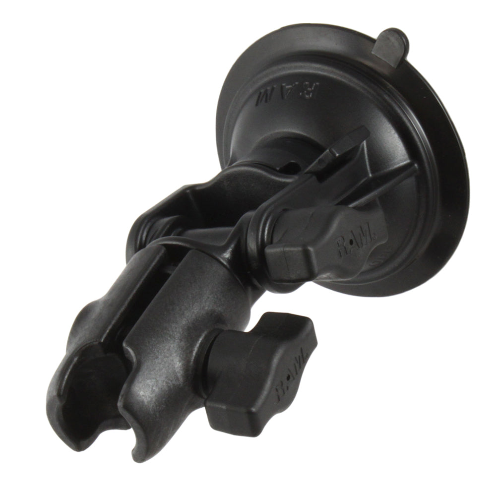 RAM Mount RAM Twist-Lock Composite Suction Cup Ratchet Mount w/Socket Arm