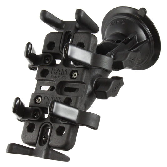 RAM Mount RAM Finger-Grip Universal Mount w/RAM Twist-Lock Suction Cup