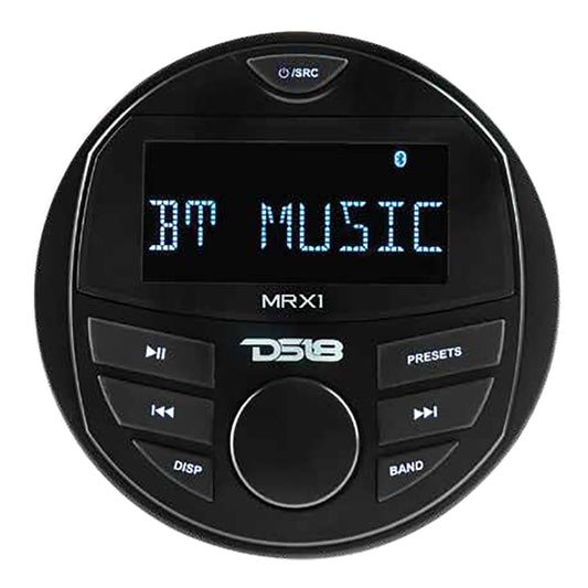 DS18 Marine Stereo w/AM/FM/BT- 1 Zone