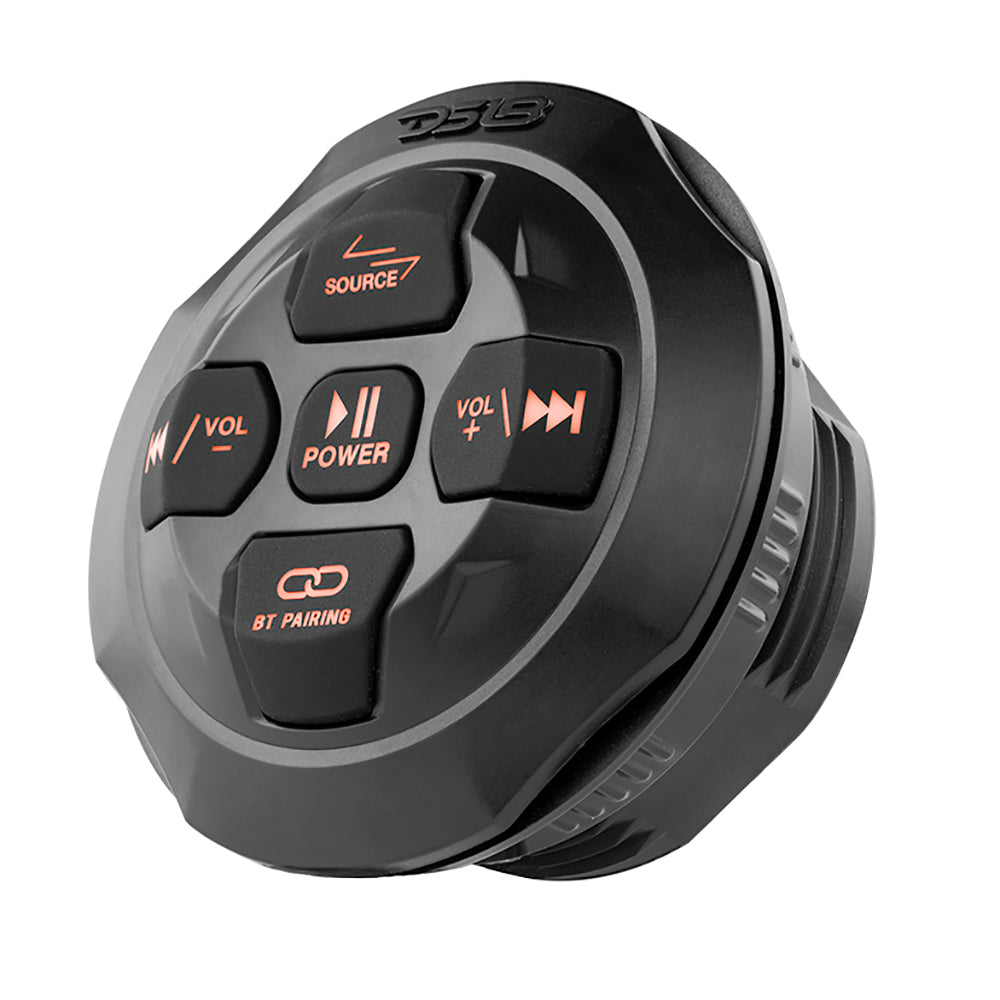 DS18 Marine Waterproof Bluetooth Streaming Audio Receiver Round Controller - f/Android  iPhone