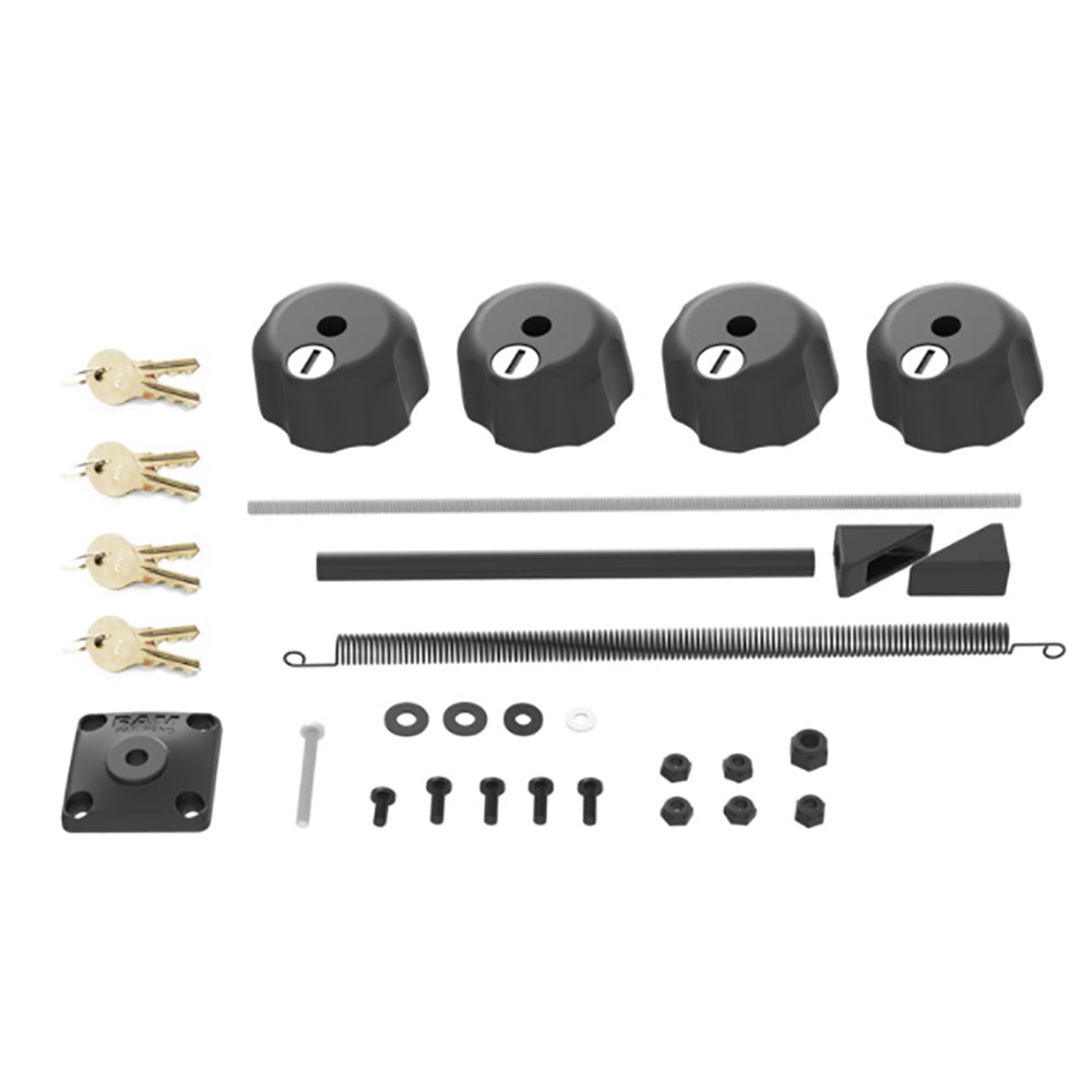 RAM Mount RAM Safe-N-Secure Locking Kit f/RAM Tough-Tray  Swing Arms