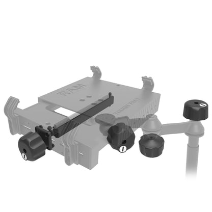 RAM Mount RAM Safe-N-Secure Locking Kit f/RAM Tough-Tray  Swing Arms