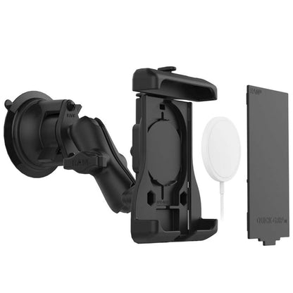 RAM Mount RAM Quick-Grip Suction Cup Mount f/Apple MagSafe Compatible Phones