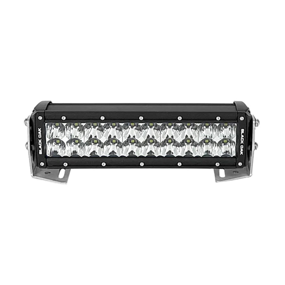 Black Oak Pro Series 3.0 Double Row 10" LED Light Bar - Combo Optics - Black Housing