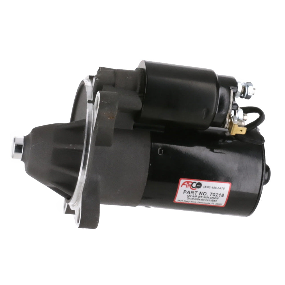 ARCO Marine High-Performance Inboard Starter w/Gear Reduction  Permanent Magnet - Clockwise Rotation (2.3 Fords)