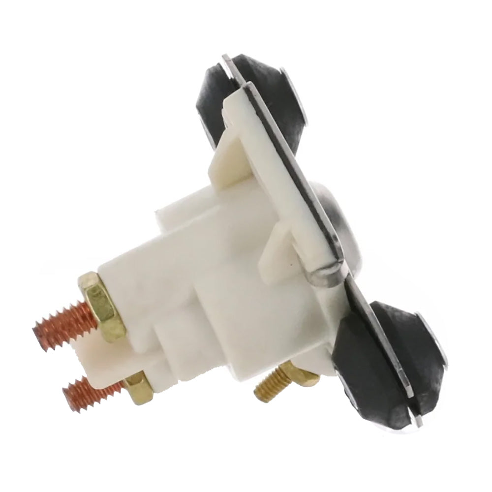 ARCO Marine Outboard Solenoid w/Flat Isolated Base  White Housing