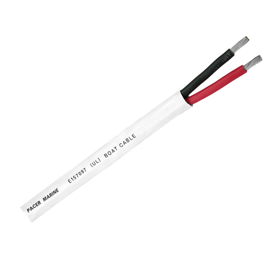 Pacer Duplex 2 Conductor Cable - 500 - 12/2 AWG - Red, Black