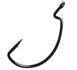 Gamakatsu EWG Monster Hook Black Size 6/0 4ct