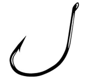 Gamakatsu Drop Shot Hook Black