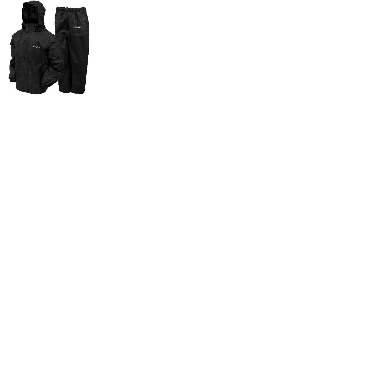 Frogg Toggs All Sport Rain Suit Black Size 2X-Large