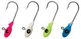 Bobby Garland Mo Glo Jig Head 1/16oz 10ct Blue Glo