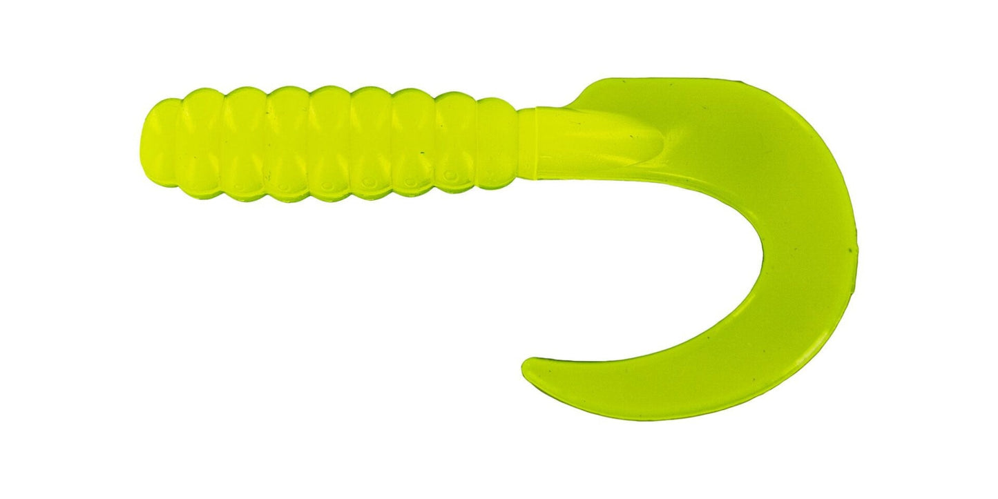 Big Bite Baits Curl Tail Grub 2" 10ct