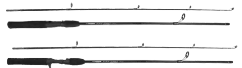 HT Black Royal Rod Spincast 2pc M