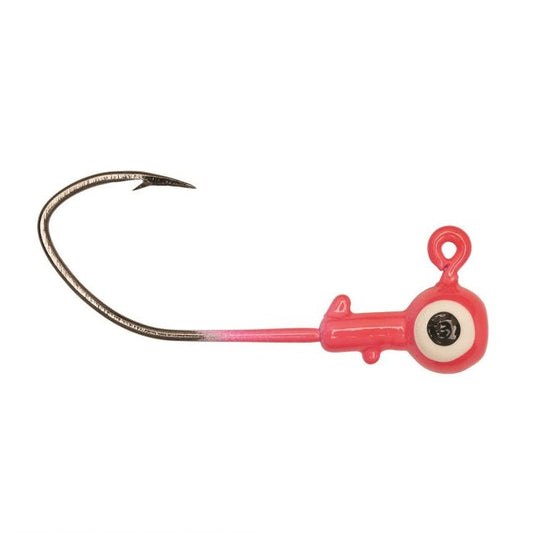 Eagle Claw Pro-V Ball Jig Head 1/16 10ct Pink