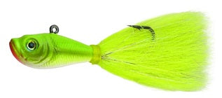 Spro Bucktail Jig 1/4oz Crazy Chartreuse