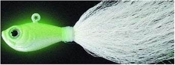 Spro Bucktail Jig 1-4oz Glow