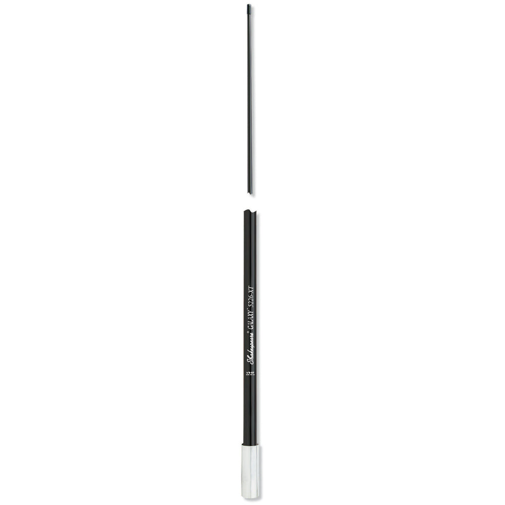 Shakespeare Galaxy 5226-XT 8' Black VHF Antenna - 6dB Gain