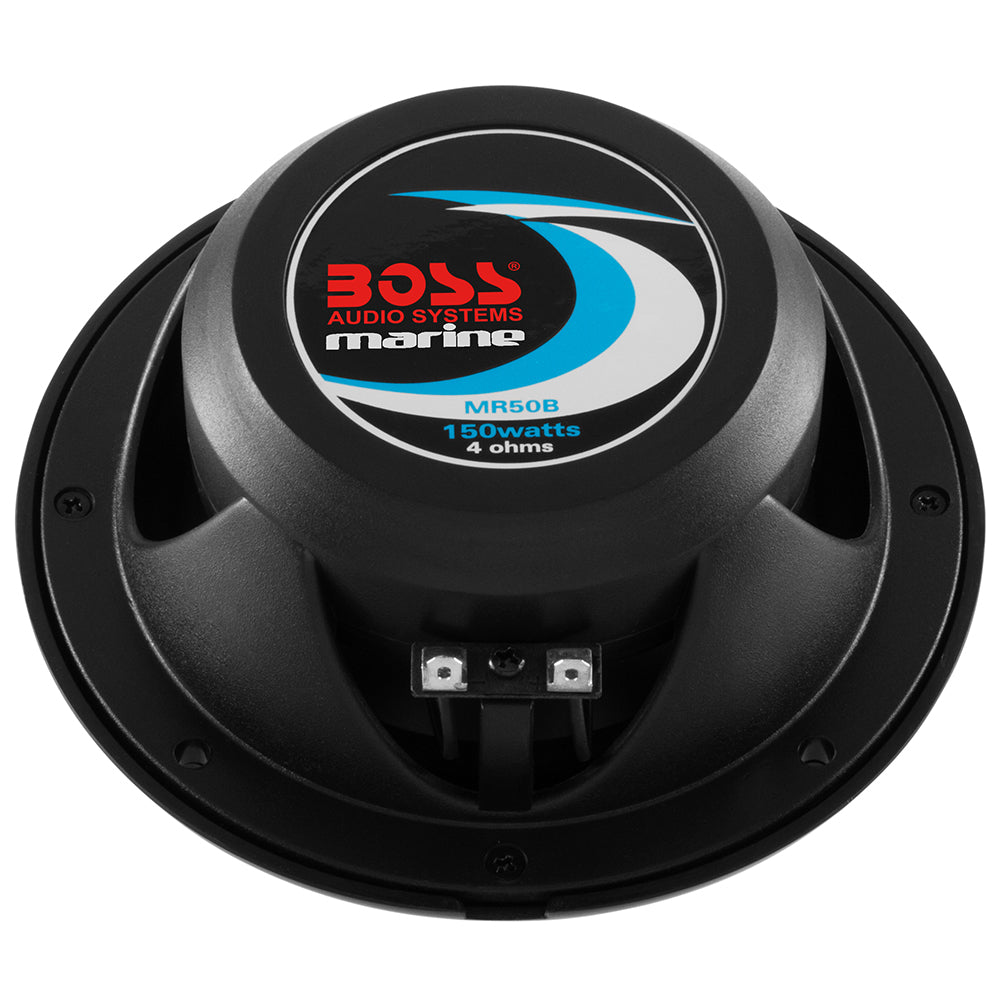 Boss Audio 5.25" MR50B Speakers - Black - 150W