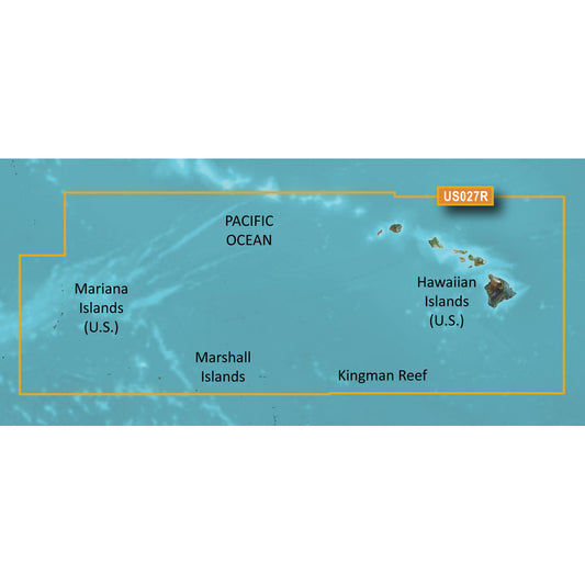 Garmin BlueChart g3 Vision HD - VUS027R - Hawaiian Islands - Mariana Islands - microSD/SD