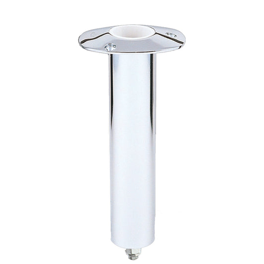 Lee's 0 Degree Stainless Steel Swivel Base Flush Mount Rod Holder 2.25" OD X 10.5" Tube