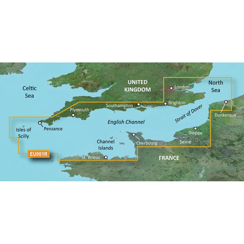 Garmin BlueChart g3 HD - HXEU001R - English Channel - microSD/SD