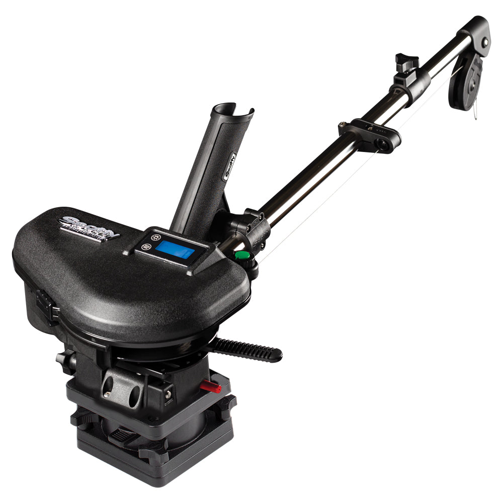 Scotty 2106 HP Depthpower Electric Downrigger 60 SS Telescoping Boom w/Swivel Base - Single Rod Holder