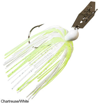 Z-Man Original Chatterbait 1-4 oz. Chartreuse-White