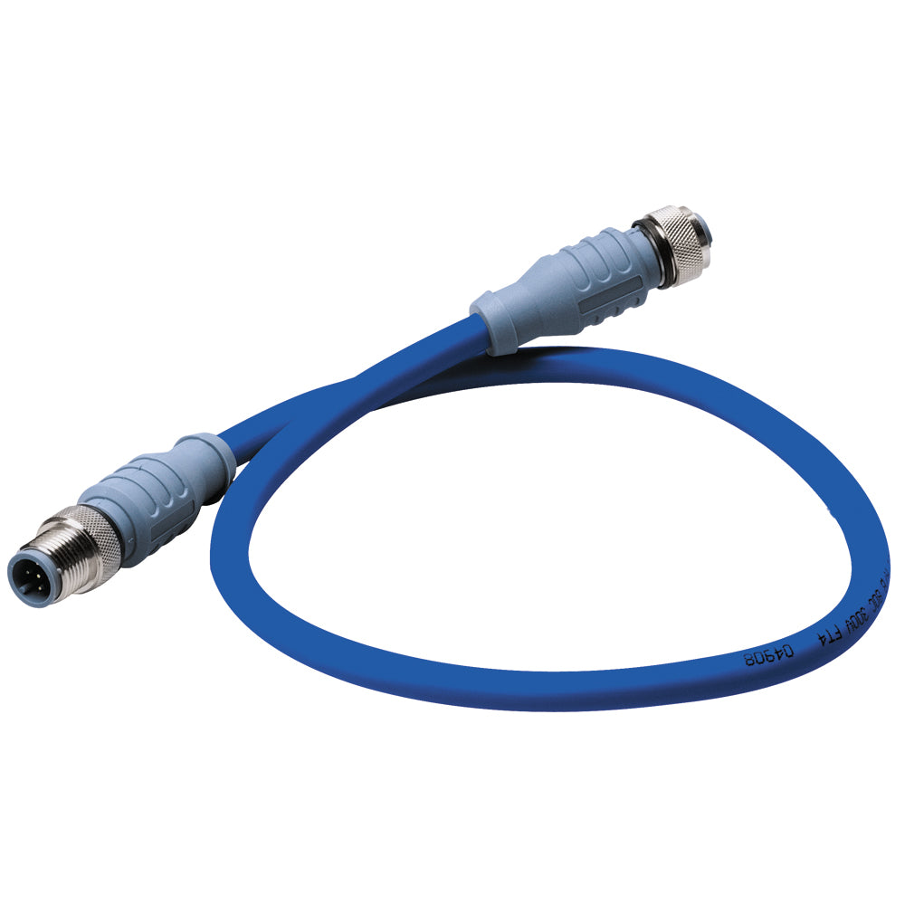 Maretron Mid Double-Ended Cordset - 0.5 Meter - Blue