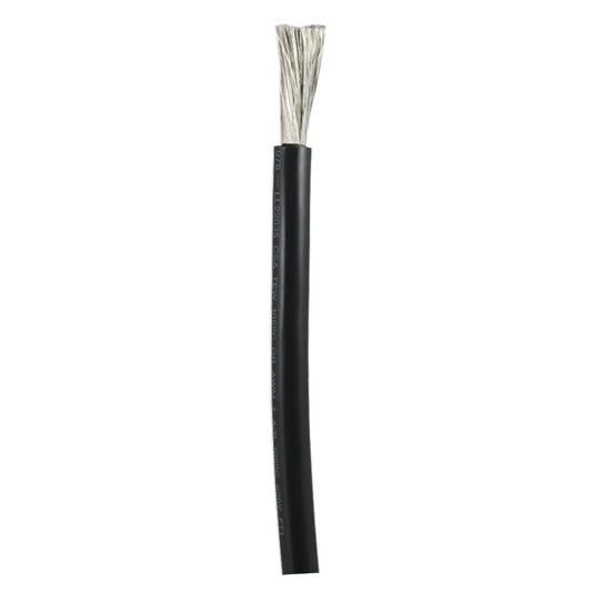 Ancor Black 1/0 AWG Battery Cable - Sold By The Foot