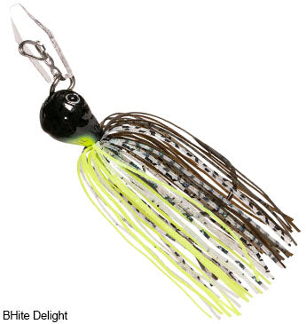 Z-Man Chatterbait JackHammer StealthBlade 3/8 oz. BHite Delight