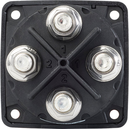 Blue Sea 6011200 m-Series Battery Switch Dual Circuit Plus - Black