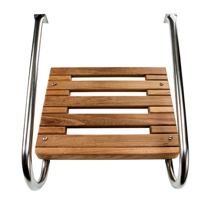 Whitecap Teak Swim Platform f/Inboard/Outboard Motors