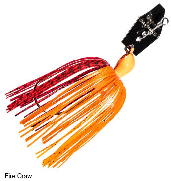 Z-Man Original Chatterbait 1/2 oz. Fire Craw