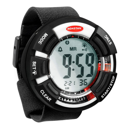 Ronstan Clear Start Race Timer - 65mm (2-9/16") - Black/White