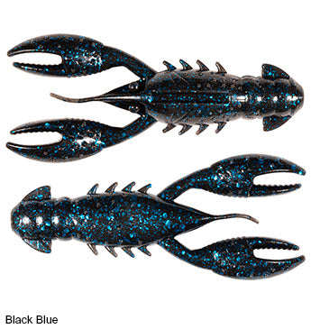 Z-Man Pro CrawZ 3.5" 3pk Black Blue