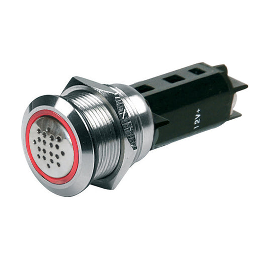 BEP 24V Buzzer w/Warning Light - Red