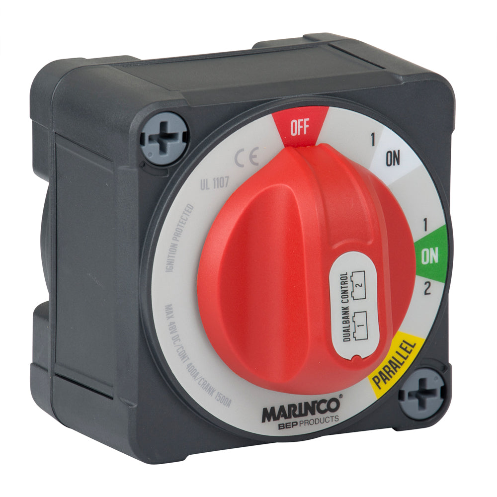 BEP Pro Installer 400a EZ-Mount Dual Bank Control Battery Switch - MC10