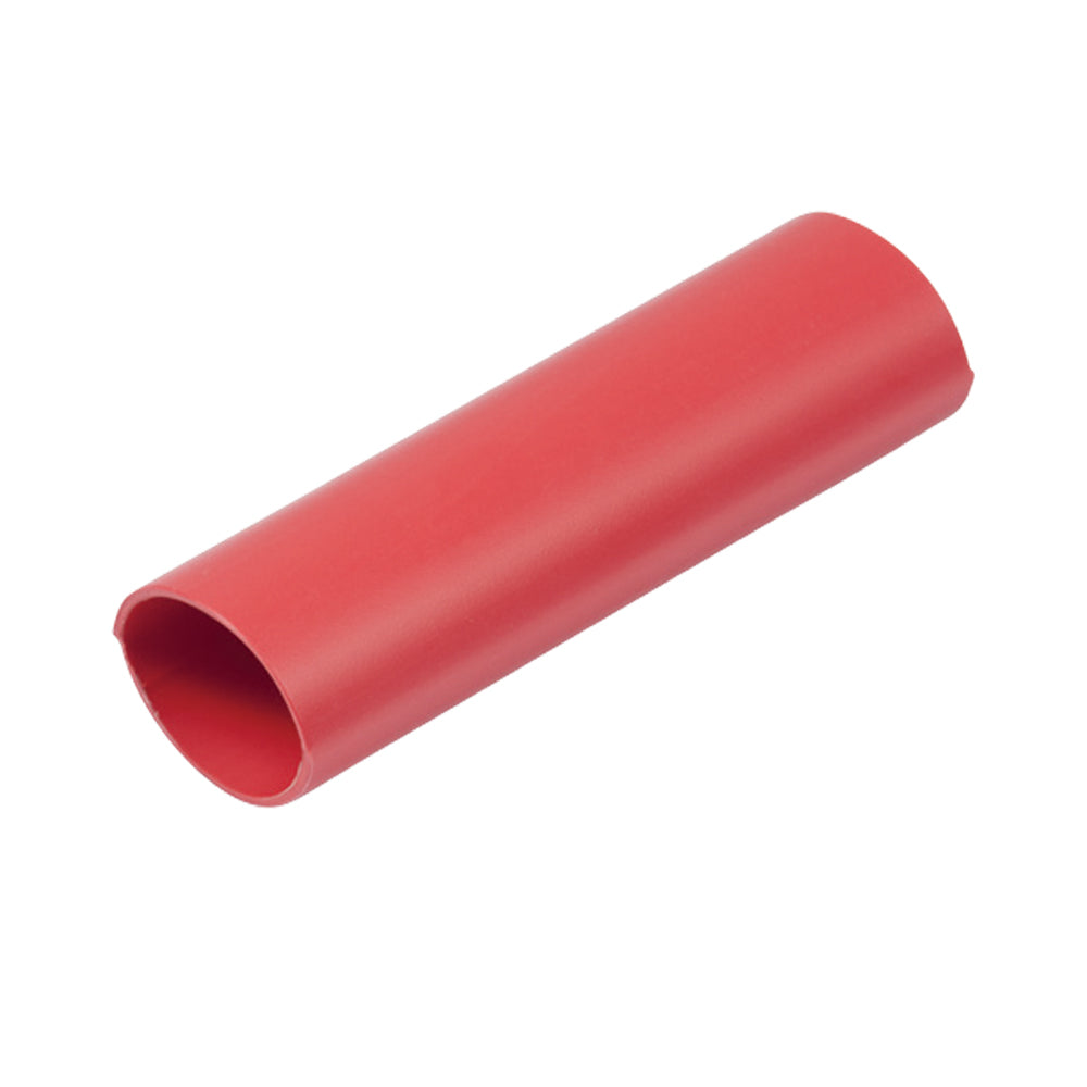 Ancor Heavy Wall Heat Shrink Tubing - 1" x 48" - 1-Pack - Red